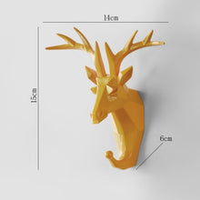 Load image into Gallery viewer, Hook Home Decoration Hanging Key Hook Wall Coat Hook Multifunctional Animal Free Punch Hook Head Coat Hook