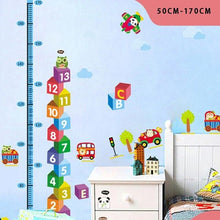 Load image into Gallery viewer, Height Stickers Removable Wall Stickers Cartoon Child Height Measure Wall Decoration Stickers Growth Chart Kid Bedroom Decor

