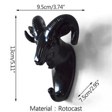 Load image into Gallery viewer, Hook  Home Decoration Hanging Key Hook  Wall Coat Hook Multifunctional Animal Free Punch Hook Head Coat Hook
