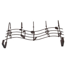 Load image into Gallery viewer, Door Back Metal Notes Wall Hooks Kitchen Bathroom Organizer Hanger Hooks With 5 Hook

