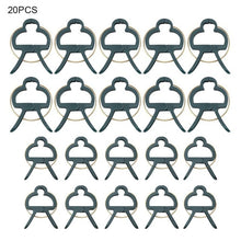 Load image into Gallery viewer, 50/100Pcs Clear Hanging Plastic Vegetables Plant Vine Gardening Tool Clips Clamp
