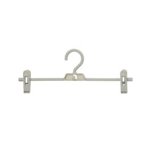 Load image into Gallery viewer, 10PCS Trouser Pants Skirt Hangers Antiskid Drying Rack With 2 Clips Home Storage Clothes Hangers Plastic Pants Clip Hangers Hot
