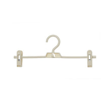 Load image into Gallery viewer, 10PCS Trouser Pants Skirt Hangers Antiskid Drying Rack With 2 Clips Home Storage Clothes Hangers Plastic Pants Clip Hangers Hot
