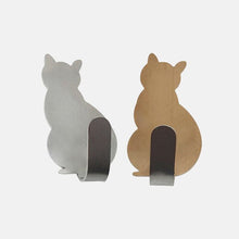 Load image into Gallery viewer, 2pcs Self Adhesive Hooks Cat Pattern Storage Holder Clothes Towel For Bathroom Kitchen Hanger Stick on Wall Hanging Door Racks
